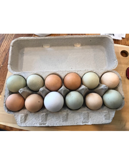 One Dozen Farm Fresh Eggs