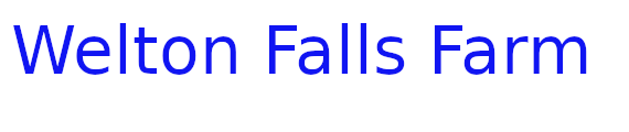 Welton Falls Farm